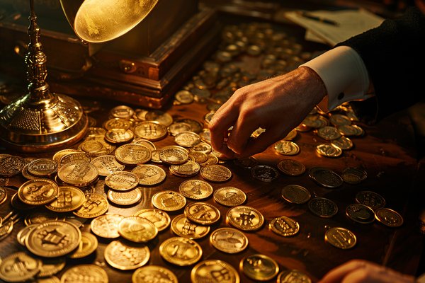 Pièce de souverain d'or : comprendre l'évolution du marché